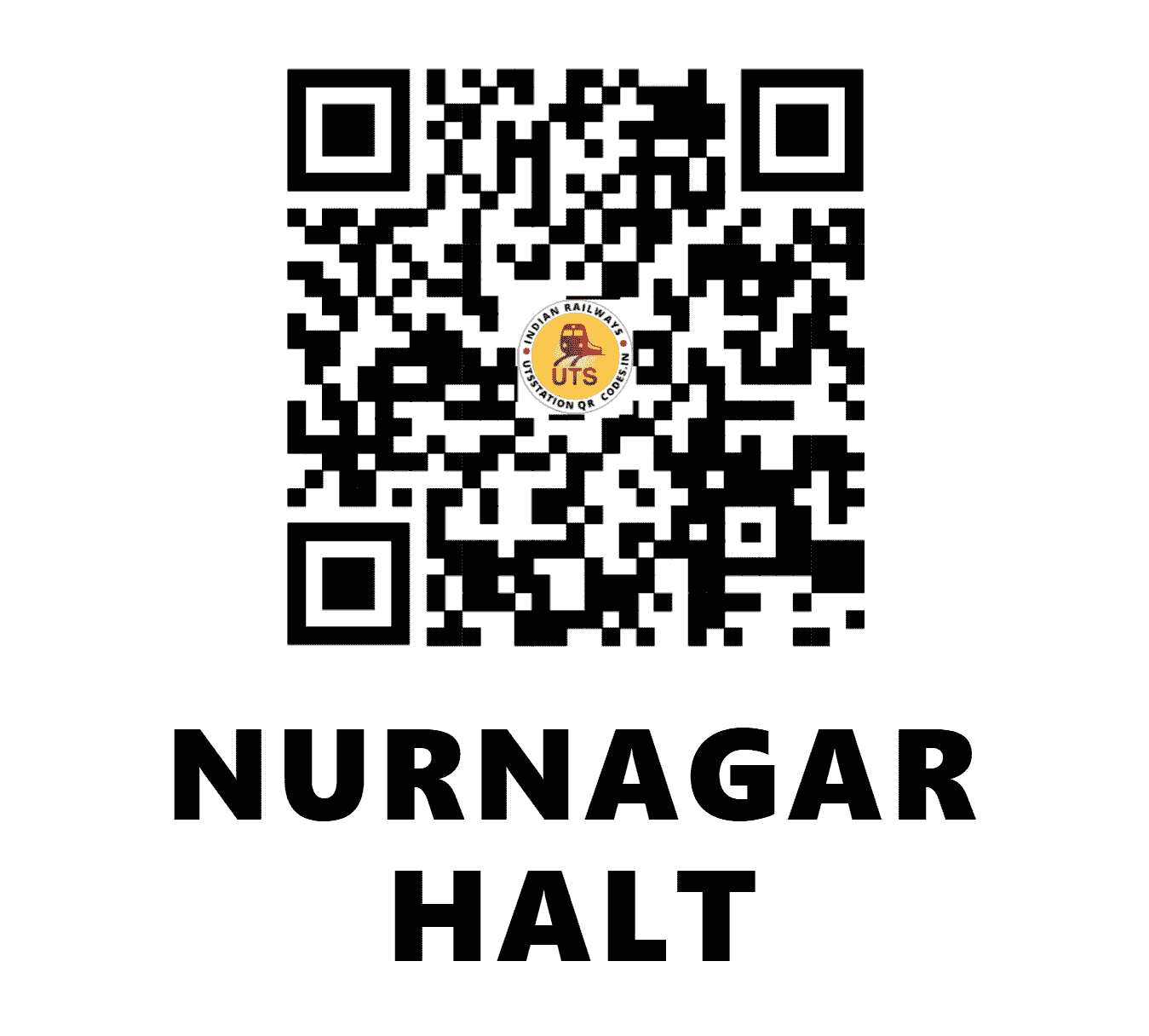 UTS QR Code for NURNAGAR HALT - NRNR - NR (UTTAR PRADESH)